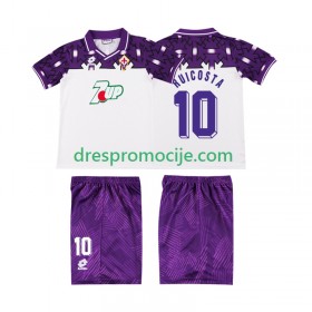 ACF Fiorentina RUI COSTA 10 1992 1993 Dres Retro Dječji Gostujući Kratkih Rukava